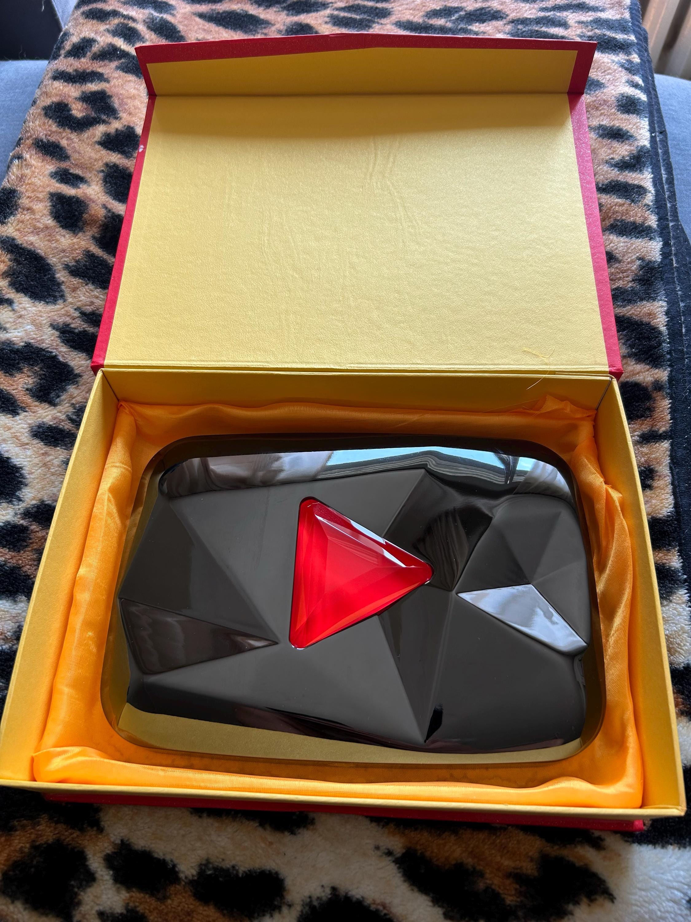 Youtube Red Diamond Play Button - Etsy