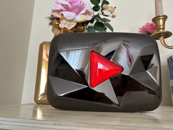 Youtube Red Diamond Play Button - Etsy Canada