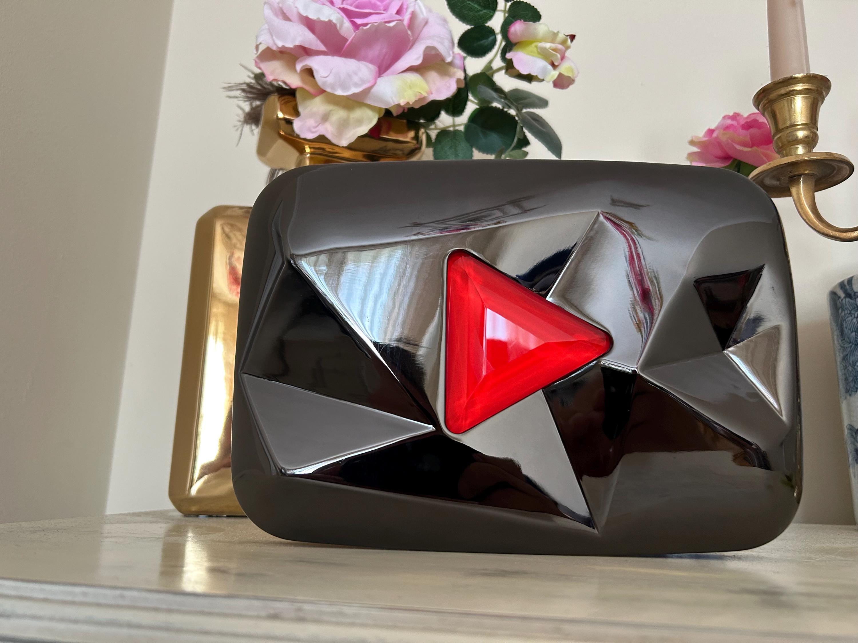 Youtube Red Diamond Play Button - Etsy
