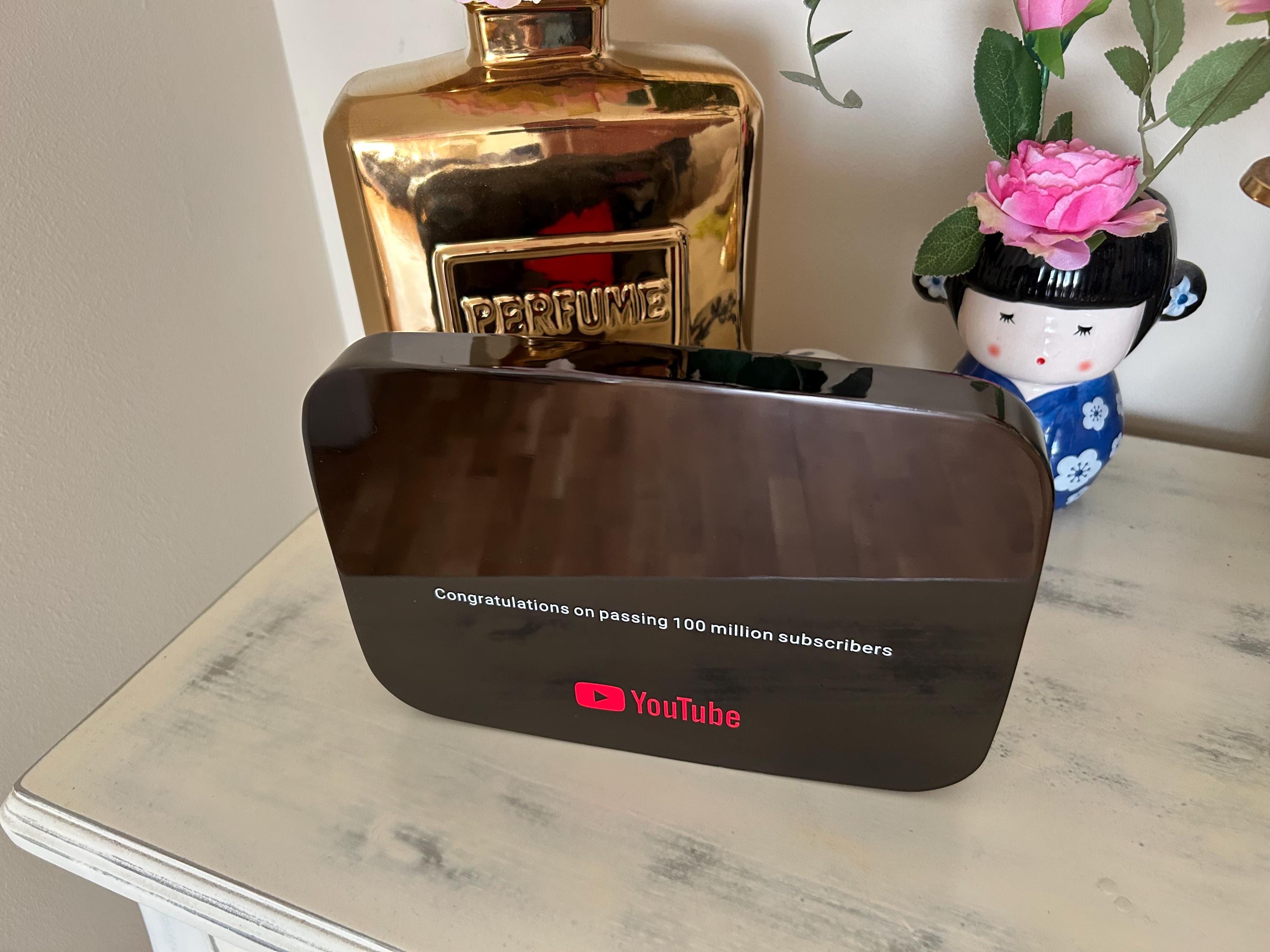 Youtube Red Diamond Play Button - Etsy Canada