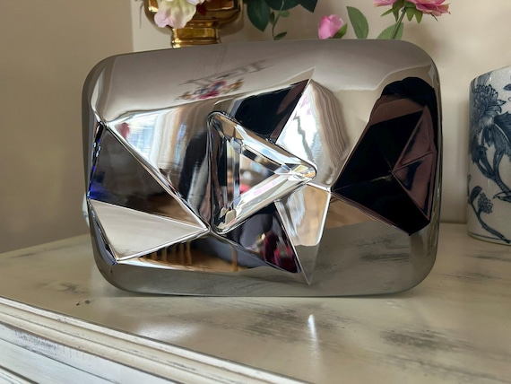 Youtube Silver Diamond Play Button - Etsy