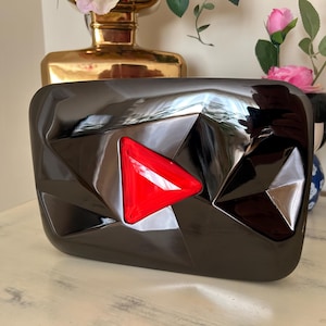 Youtube Red Diamond Play Button - Etsy