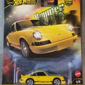 Hot Wheels Premium - Porsche 911 Carrera RS 2.7 - Real Riders JDM - Colecionadores Mattel