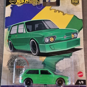 Hot Wheels Premium - Volkswagen Brasilia VW - Grün - Car Culture - Real Riders - Mattel Collectors
