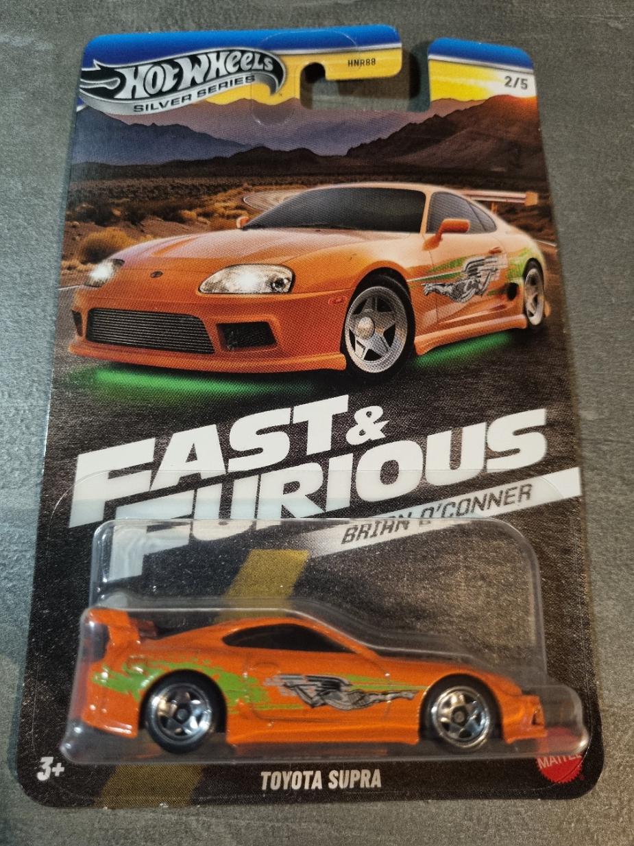 Hot Wheels Toyota Supra - Fast & Furious - Silver Series - 1