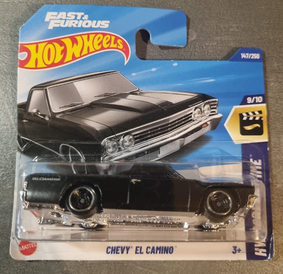 Hot Wheels Chevy El Camino Fast Furious HW Screen Time 2025