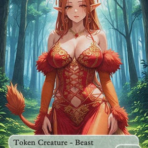 Segnalino Bestia di Magic the Gathering