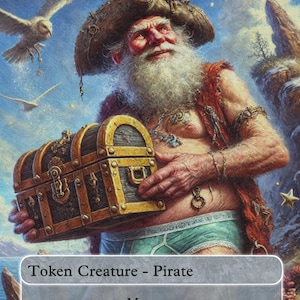 Magic the Gathering Pirate Token