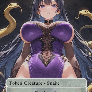 Ficha de Cobra de Magic the Gathering