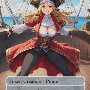 Magic the Gathering Pirate Token