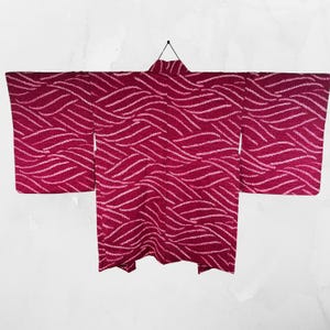 Vintage Kimono Haori Jaket  Shibori  tie dye