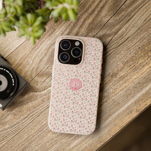 Aangepaste telefoonhoes, personaliseer bloemenserie, telefoonhoes voor iPhone 16 15 14 13 12 11 PRO Max, Samsung Galaxy S22, S21 S20 Plus