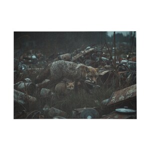Fox Jigsaw Puzzle: Nature-Themed 1000 Piece Puzzle