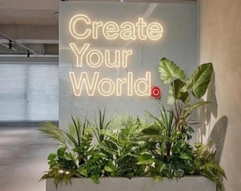 Custom Neon Sign: Personalized LED Wall Art for Wedding Decor
