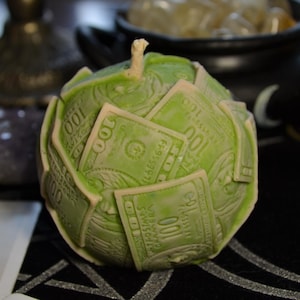 Attract Money Candle, Financial Growth Ritual, Abundance Manifestation Spell Gif