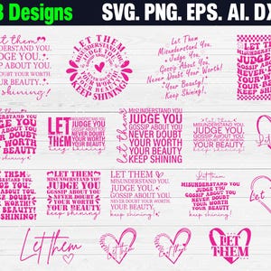 Inspirational SVG Bundle: Self Love & Motivation Cut Files (Digital Download