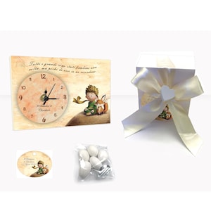 Bomboniera per battesimo  Principe, orologio personalizzato, compleanno, nascita, comunione, cresima..
