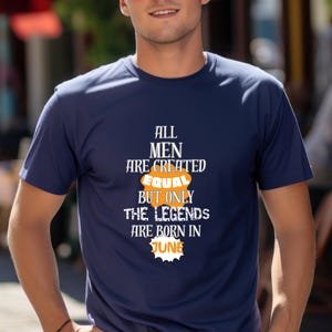Personalized June Birthday T-Shirt: Heavy Cotton Unisex Tee