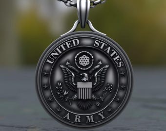米軍イーグルペンダント 925スターリングシルバー ミリタリー 