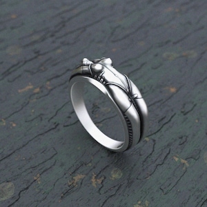 Female Form Ring 925 Sterling Silver | Artistic Body Ring | Handcrafted Feminine Silhouette | Modern Statement Jewelry | Unique Gift for Her
