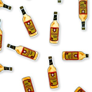 Chicago-Style Malort Vinyl Sticker