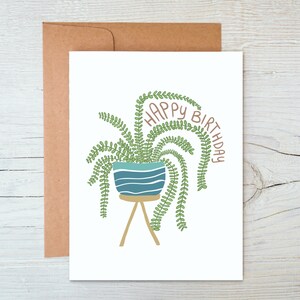 Plant Birthday Card