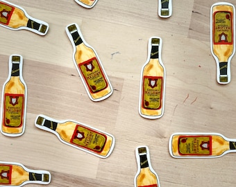 Chicago-Style Malort Vinyl Sticker