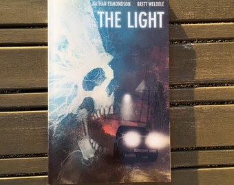 THE LIGHT trade paperback - Image Comics - Nathan Edmondson and Brett Weldele - apocalyptic Oregon horror - out of print - signed