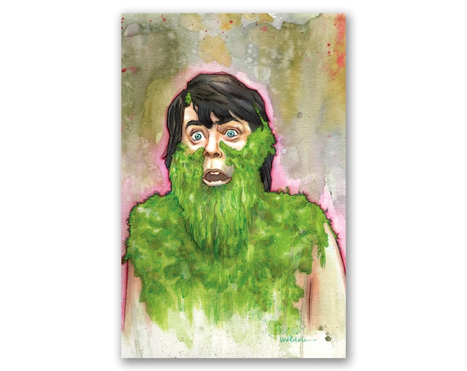 CREEPSHOW - Stephen King Movies Collection - premium watercolor art print - 11x17 -  signed