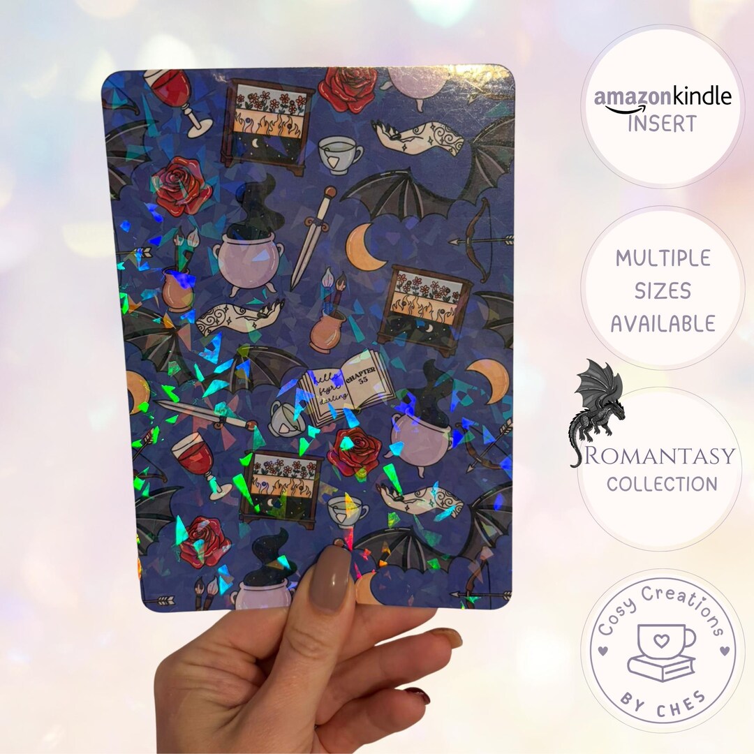 ACOTAR Inspired Kindle Insert | Romance, Fantasy | Holographic Reading ...