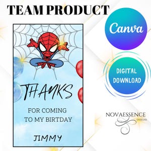 スパイダーマンの誕生日カード、マーベルの誕生日カード、スパイダーマンのステッカー、スパイダーマンのステッカー、スパイダーマンのパーティーの記念品、スパイダーマンの誕生日の招待状
