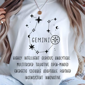 Gemini Zodiac Sign PNG: Astrology Star Constellation (Digital Download)