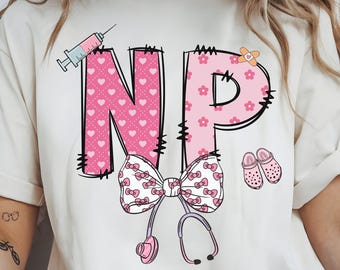 Nurse Practitioner PNG: Nurse Life Sublimation Design (Digital Download)