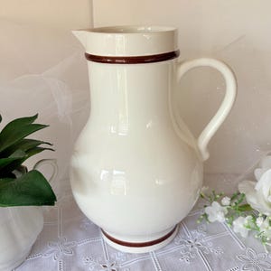carafe jug pitcher antique Villeroy and Boch Boutique model / vintage jug / retro kitchen / cottagecore / antique tableware