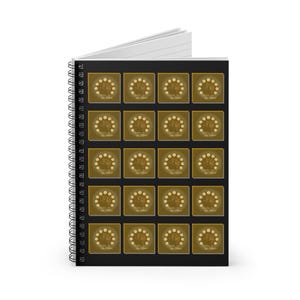 Chic Spiral Notebook: 6&quot;x8&quot; Ruled Line Journal