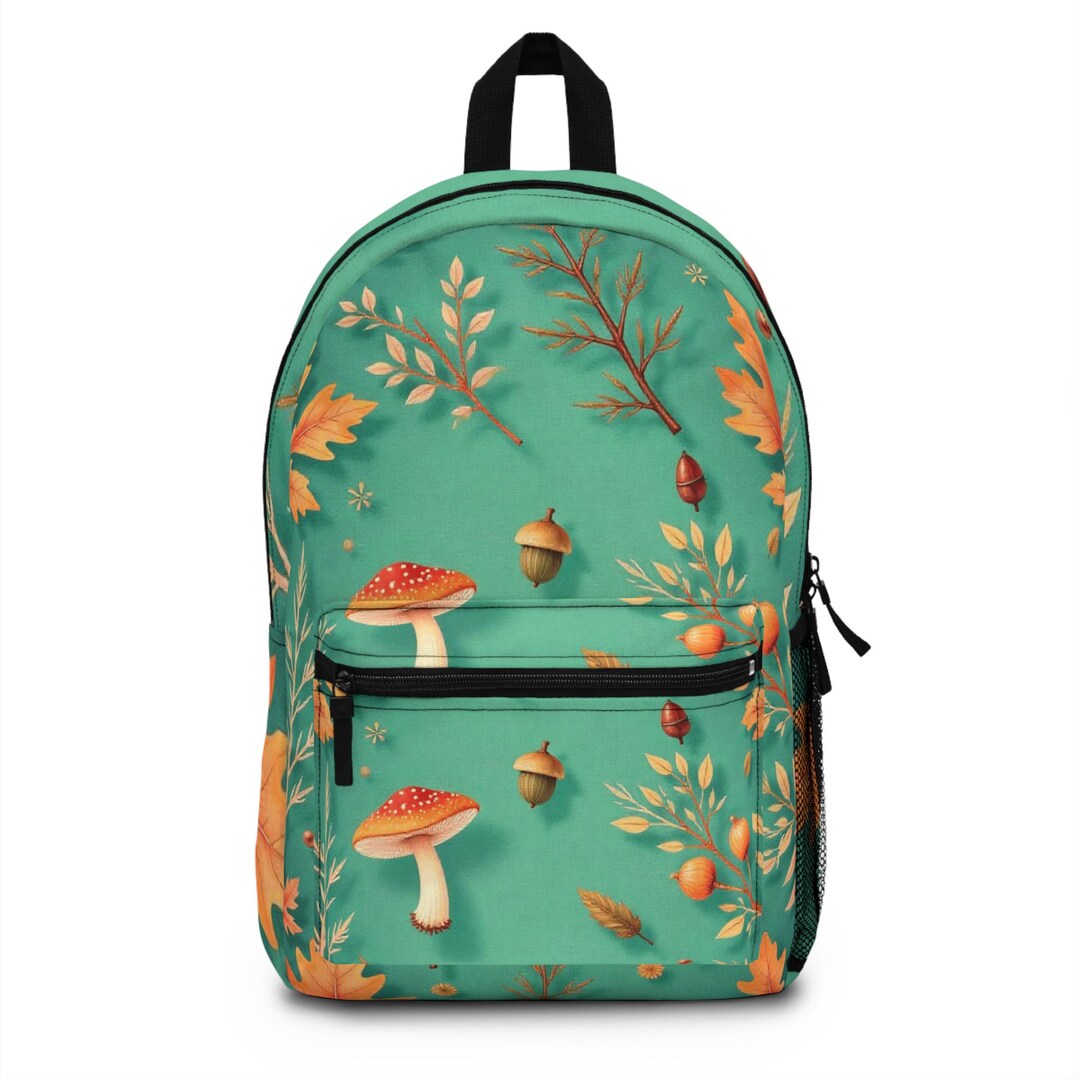 September Backpack Fall Foliage Backpack, Autumn School Bag, Outdoor Adventure Gear ...