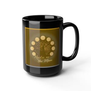 Mystic Moon Fairy Mug: Celestial Coffee Cup, Magical Drinkware