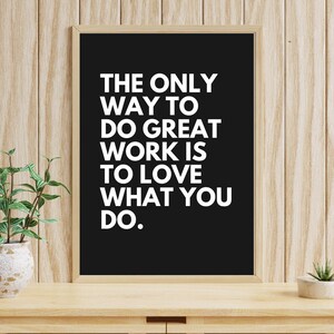 Inspirational Quotes Wall Art, Motivational Quotes Wall Art, Gift Idea for Loved Ones, Home Decor, Office Decor, Wall Decor, Positivity