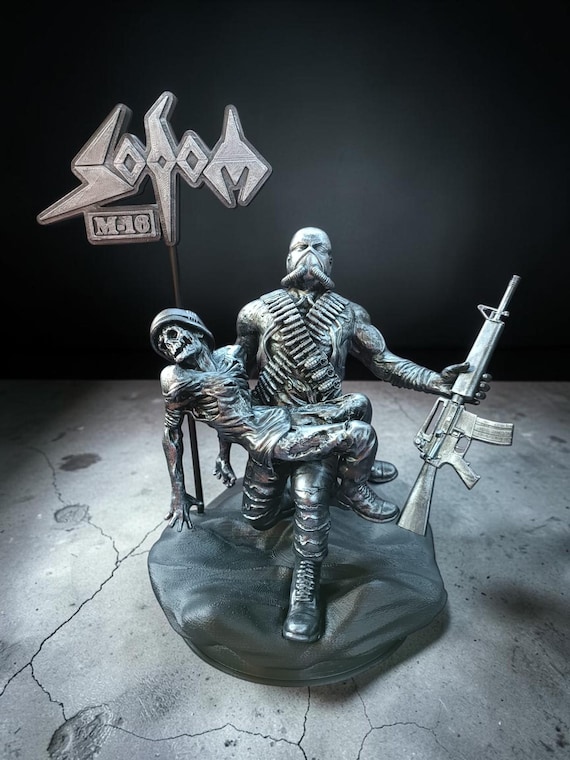 SODOM - Diorama Geïnspireerd Op Het M-16-album | Duits Afvalmetaal