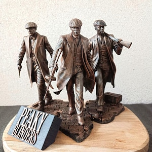 Diorama geïnspireerd op de tv-serie &quot;Peaky Blinders&quot; | Tommy Shelby | Cillian Murphy | Arthur Shelby | John Shelby | De onsterfelijke man