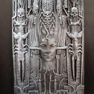 H.R. Giger inspired wall deco