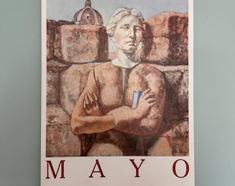 Vintage original Parisian art poster Mayo 1986
