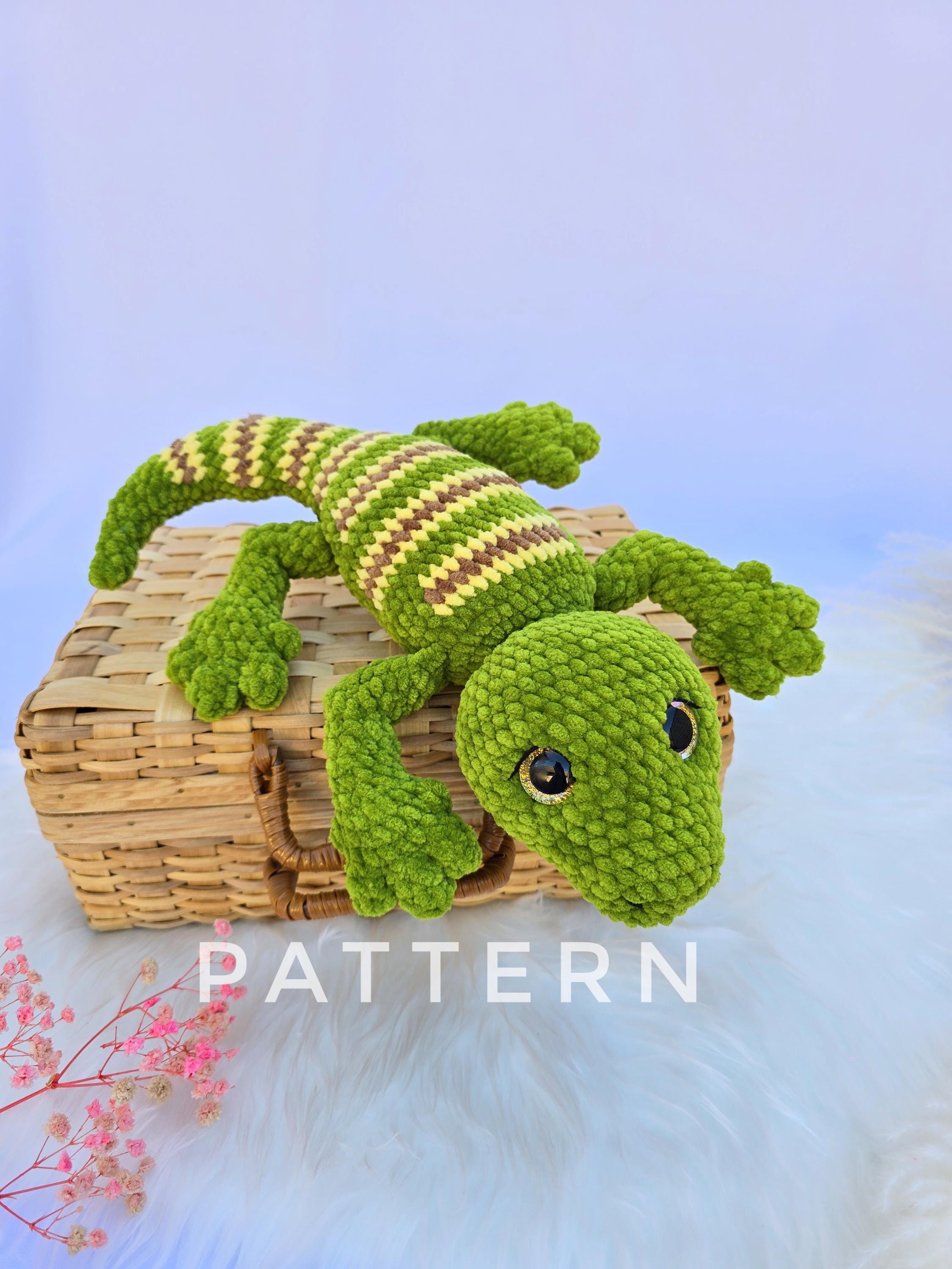 Pattern lizard crochet, аmigurumi plushie crochet salamander, Pattern toy lizard, Amigurumi salamander, gecko pattern, cute salamander