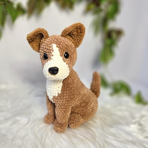 Crochet Dog Pattern: Amigurumi Puppy doggie Soft Toy image 7