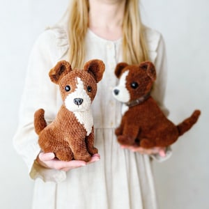 Virkat hundmönster, Amigurumi hund