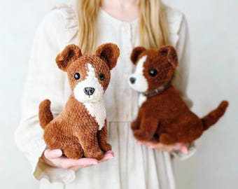Crochet Doggie Pattern, Amigurumi Dog