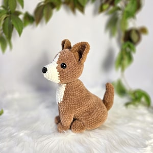 Crochet Dog Pattern: Amigurumi Puppy doggie Soft Toy image 8