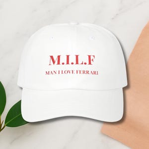 Ferrari Strategist Quote Cap – Funny F1 Dad Hat – Charles Leclerc Inspired – Adjustable Racing Fan Gift – Embroidered Motorsport Hat