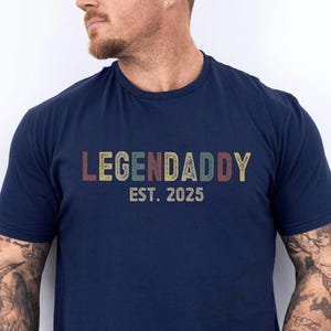 Personalizable Legendaddy T-Shirt ,Father&#39;s Day Gift , Birthday Gift for Papa , New Daddy Gift , Geschenkidee für Papa , Vatertagsgeschenk