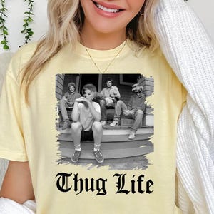 Golden Girls Thug Life Comfort Colors®  Shirt, The Golden Girls Fan Shirt, Golden Girls Lover Gift, 80s TV Sitcom, Shirt For Women